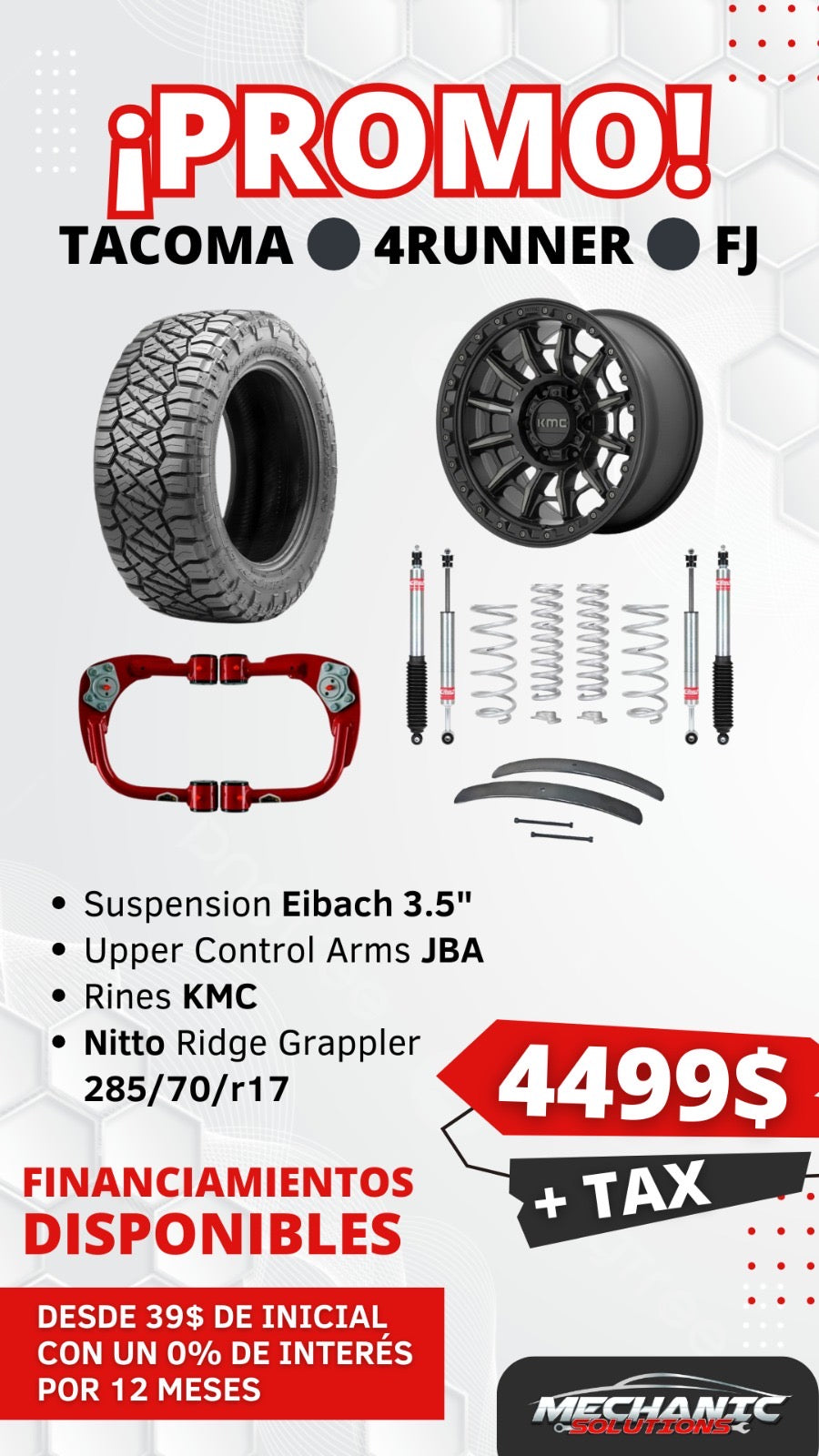 * PROMO 4Runner, Tacoma, FJ *