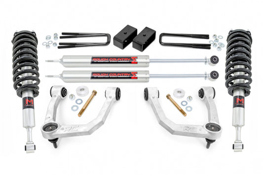 Toyota Tacoma 3 Inch Rough Country Lift Kit M1 With Upper Control Arms